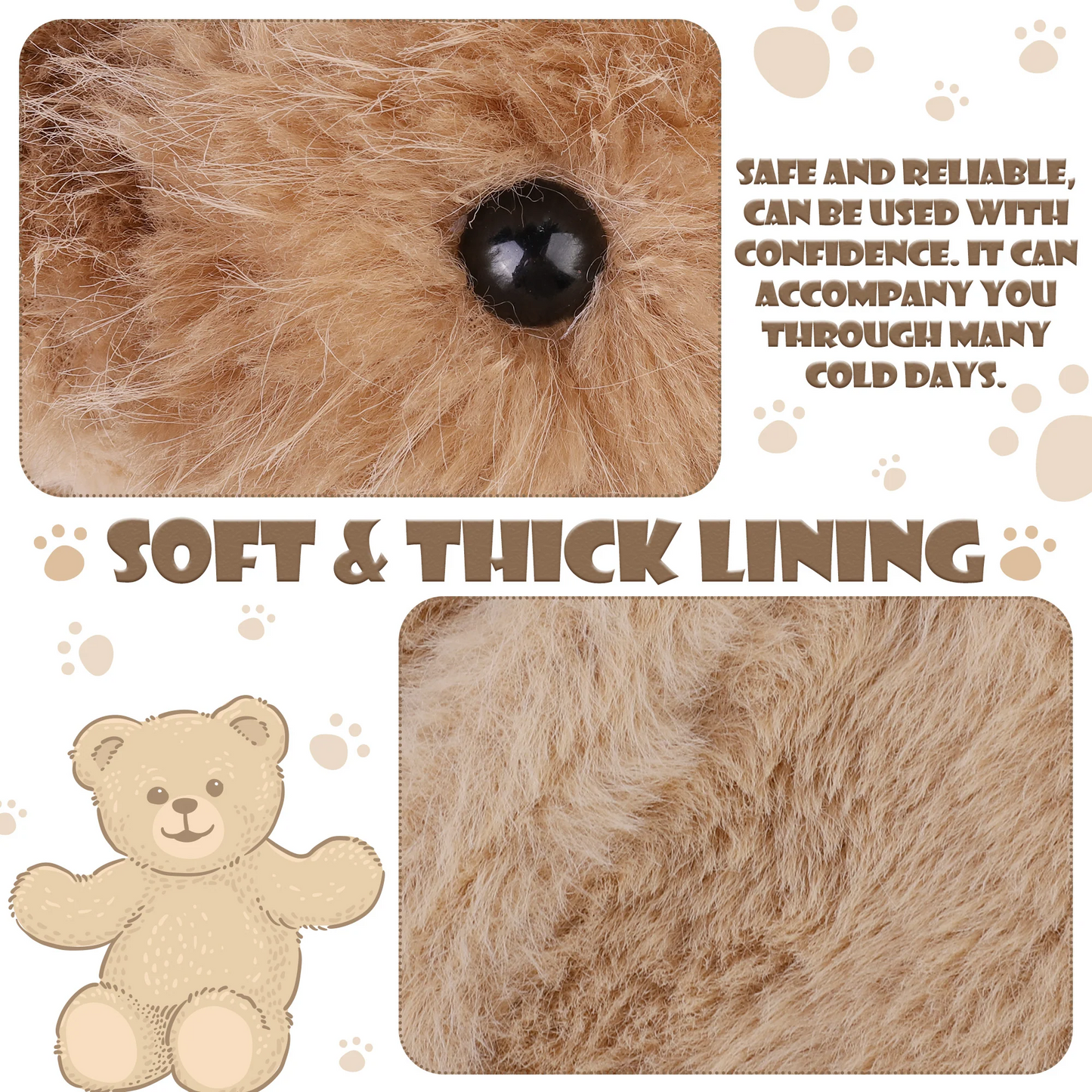 JUMPING EARS Stay Cozy & Cute with Our Moving Ears Plush Hat – Perfect for Winter Adventures!
